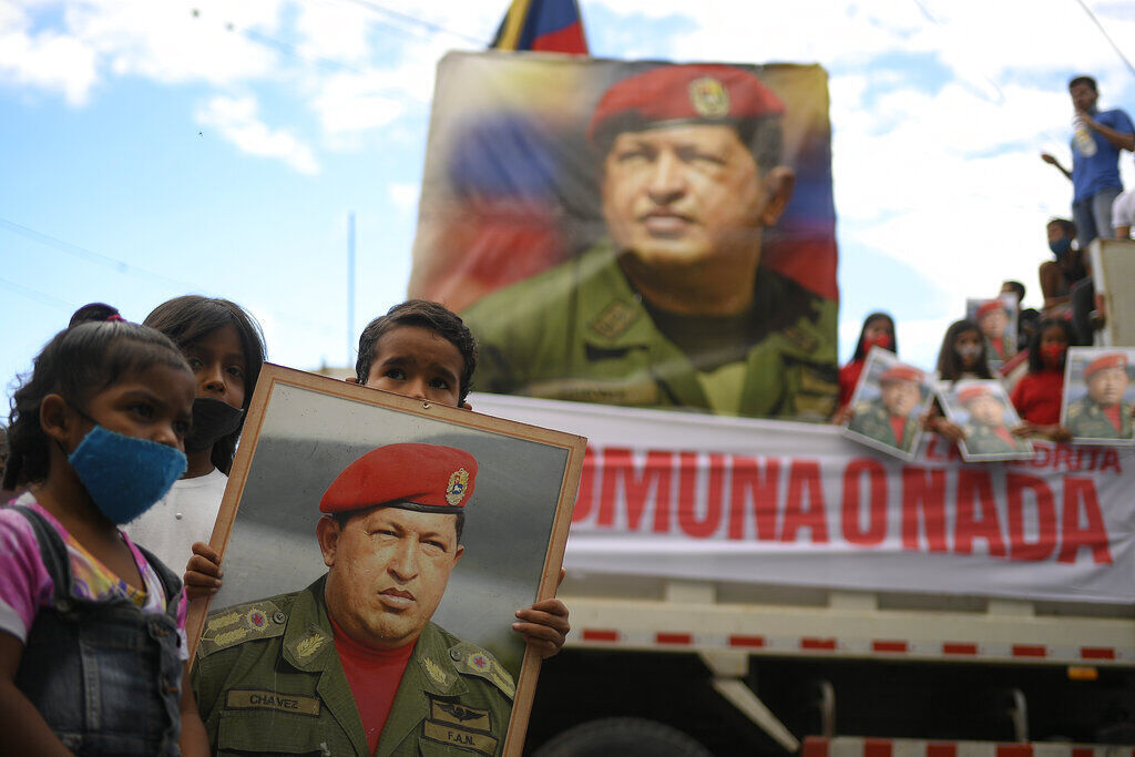 APTOPIX Venezuela Coup Anniversary